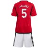 Original Trikotsatz Manchester United Maguire 5 Heimtrikot 2023-24 Für Kinder